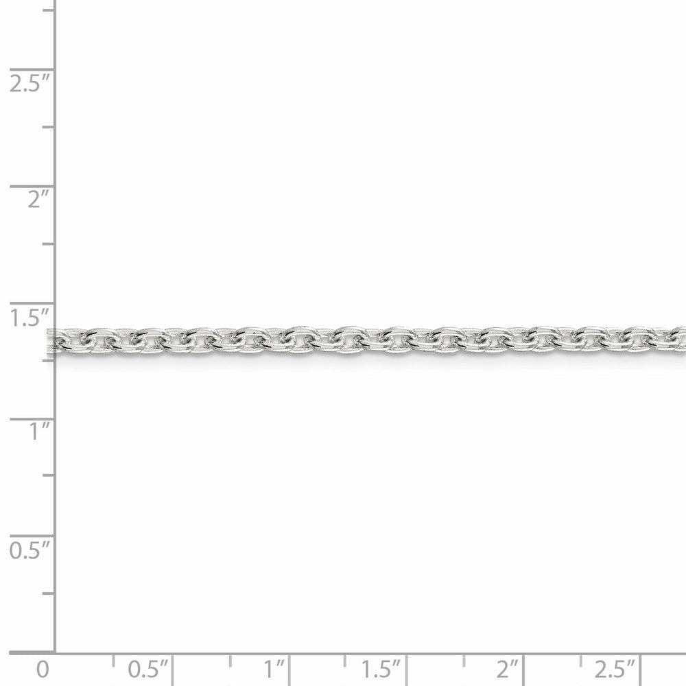 FJC Finejewelers 925 Sterling Silver Cable Chain 36 Inches x 3.5 mm