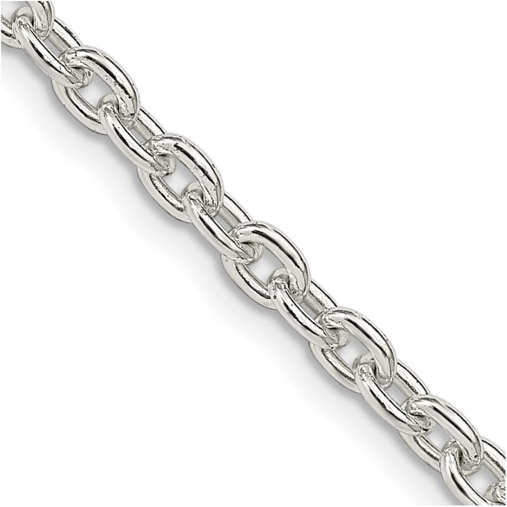 FJC Finejewelers 925 Sterling Silver Cable Chain 36 Inches x 3.5 mm