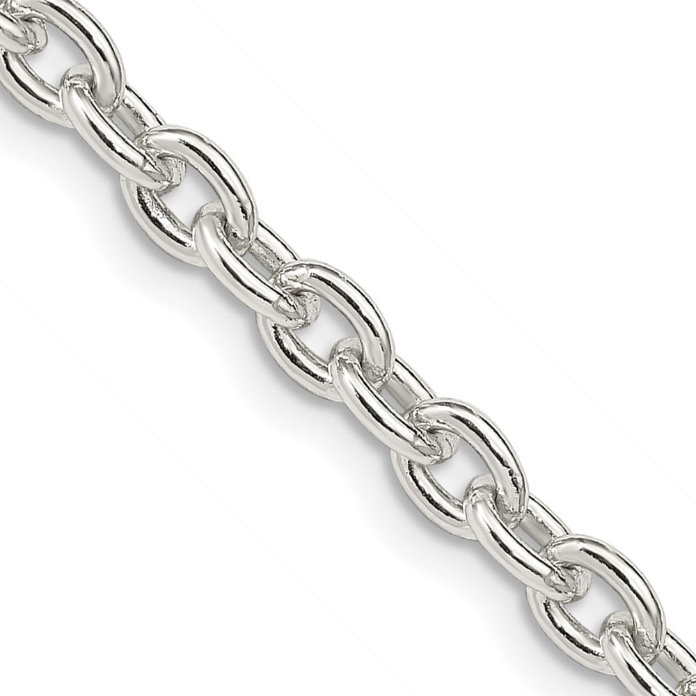 FJC Finejewelers 925 Sterling Silver Cable Chain 28 Inches x 4.5 mm