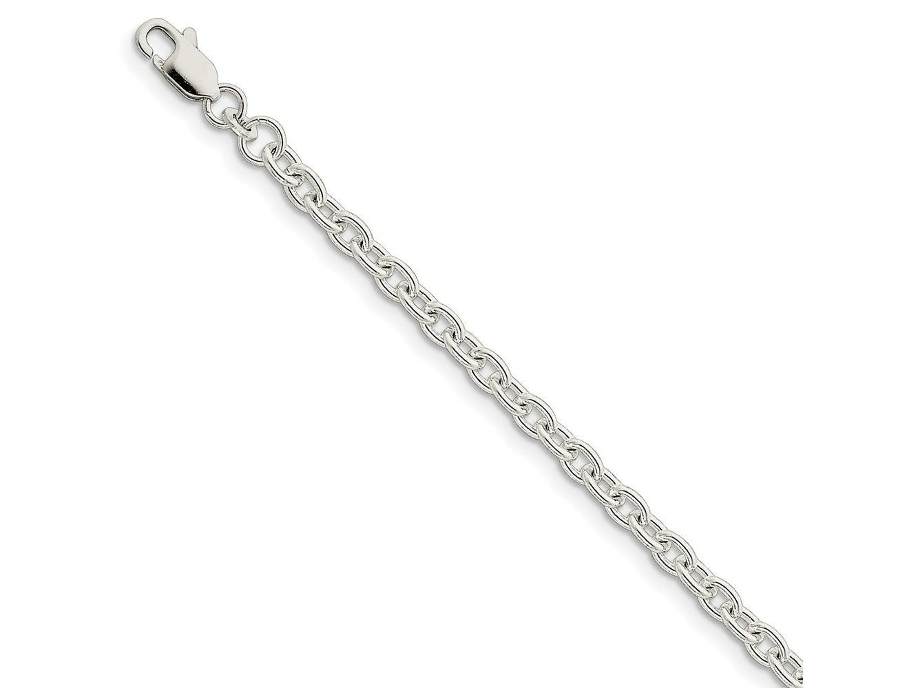FJC Finejewelers 925 Sterling Silver Cable Bracelet Chain 7 Inches x 4.5 mm