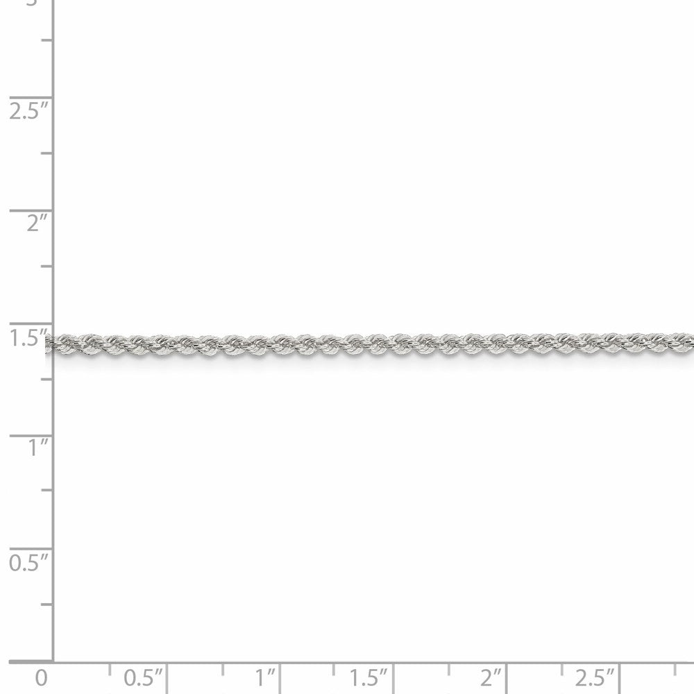 FJC Finejewelers 925 Sterling Silver Solid Rope Chain 36 Inches x 2.3 mm