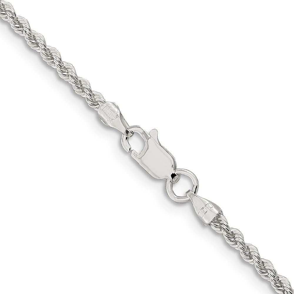 FJC Finejewelers 925 Sterling Silver Solid Rope Chain 36 Inches x 2.3 mm