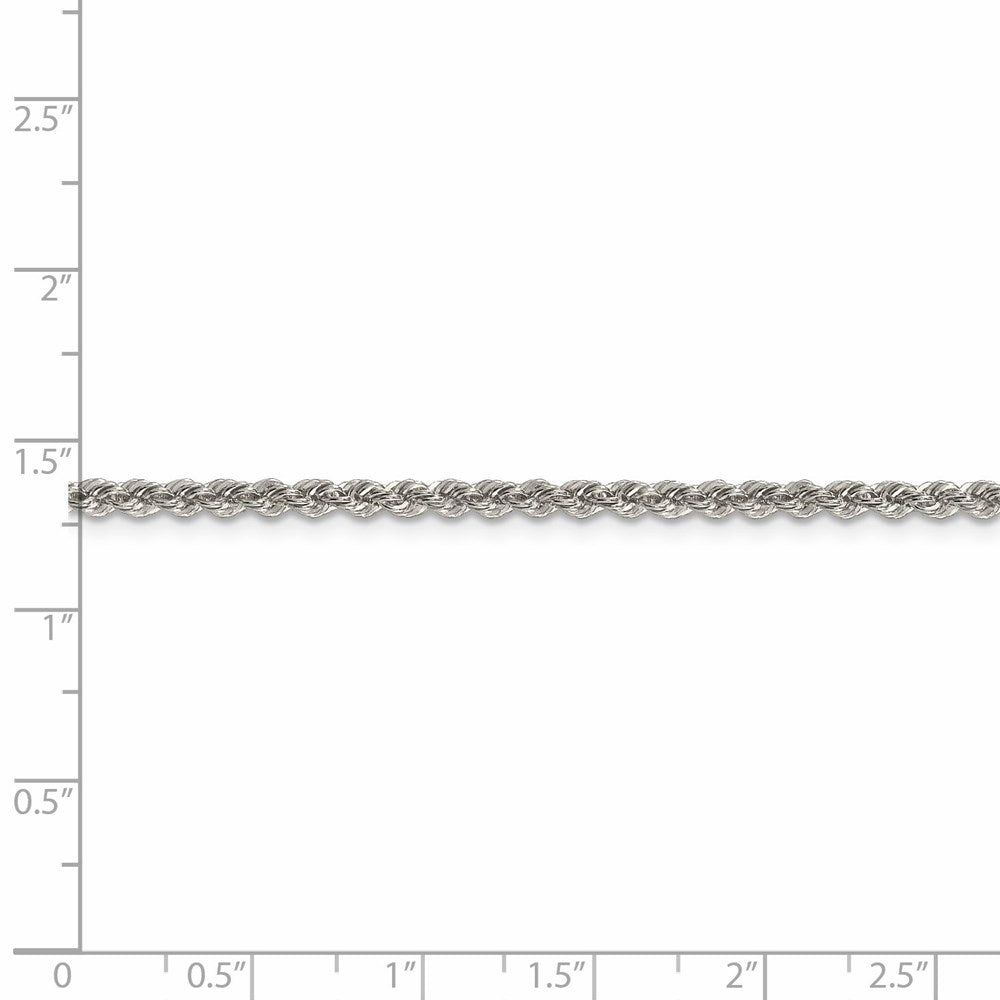 FJC Finejewelers 925 Sterling Silver Solid Rope Chain 36 Inches x 2.5 mm