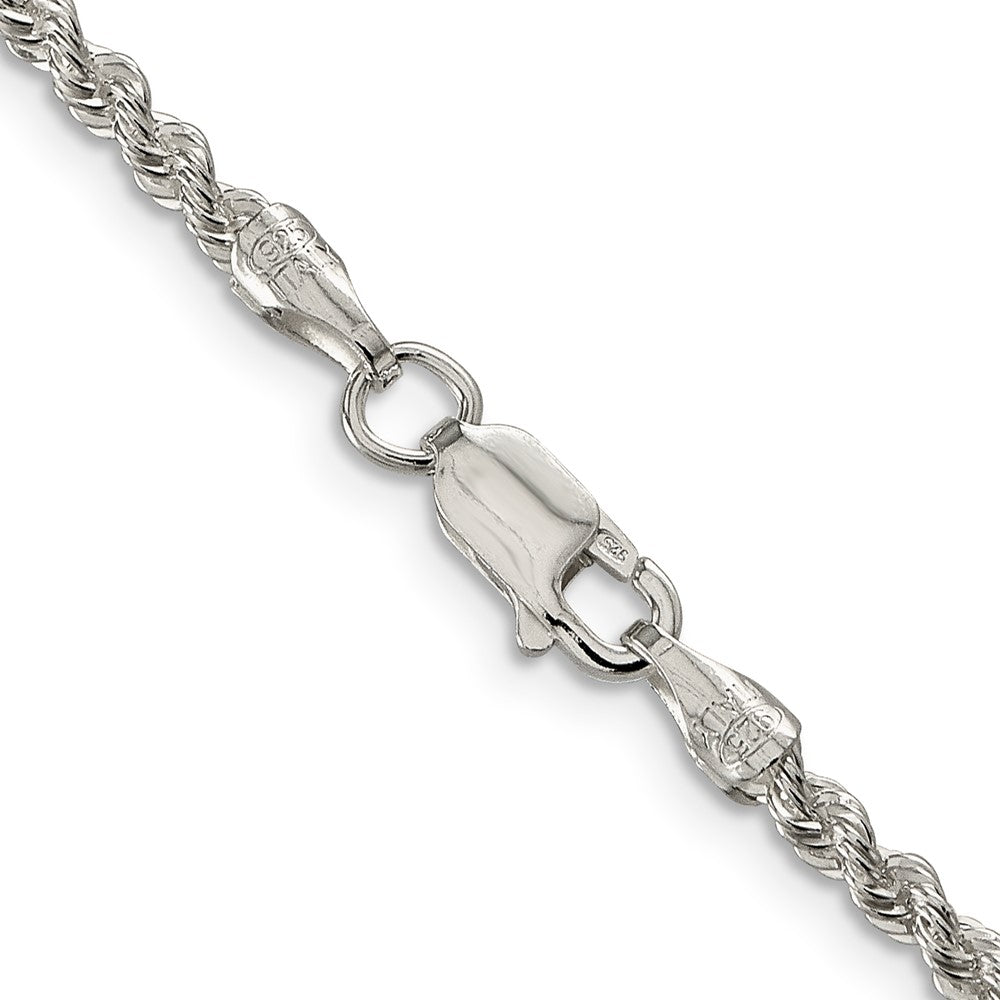 FJC Finejewelers 925 Sterling Silver Solid Rope Chain 36 Inches x 2.5 mm