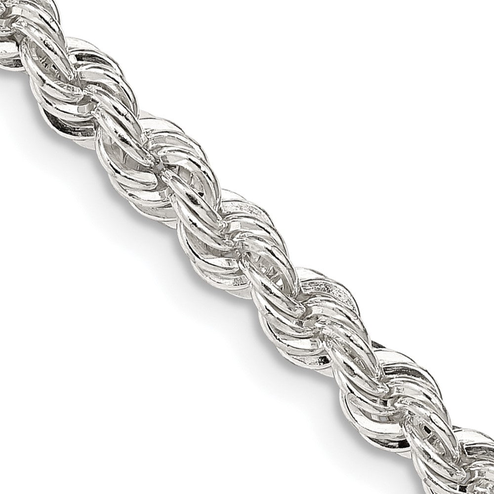 FJC Finejewelers 925 Sterling Silver Solid Rope Chain 28 Inches x 4.3 mm