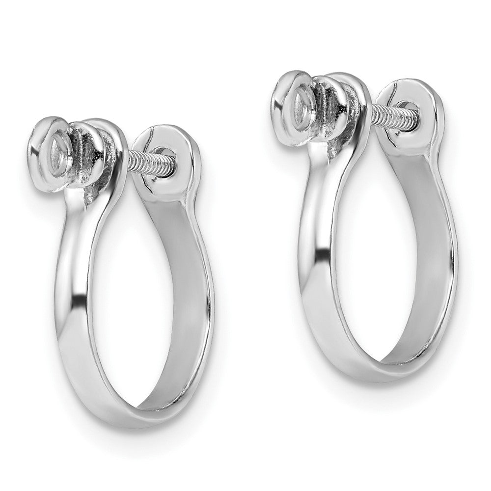 FJC Finejewelers 925 Sterling Silver Dangle Polished 3D Shackle Link Screw Earrings 15 x 12 mm