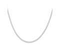 FJC Finejewelers 925 Sterling Silver Beveled Curb Chain 24 Inches x 2.3 mm