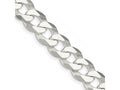 FJC Finejewelers 925 Sterling Silver Beveled Curb Bracelet Chain 9 Inches x 13 mm