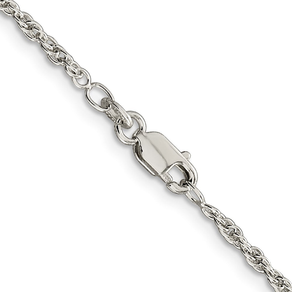 FJC Finejewelers 925 Sterling Silver Loose Rope Chain 24 Inches x 2 mm