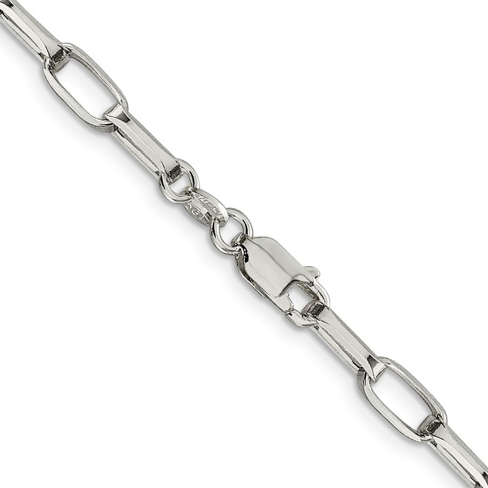 FJC Finejewelers 925 Sterling Silver Cable Elongated Open Link Chain 24 Inches x 5 mm
