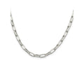 FJC Finejewelers 925 Sterling Silver Cable Elongated Open Link Chain 24 Inches x 5 mm