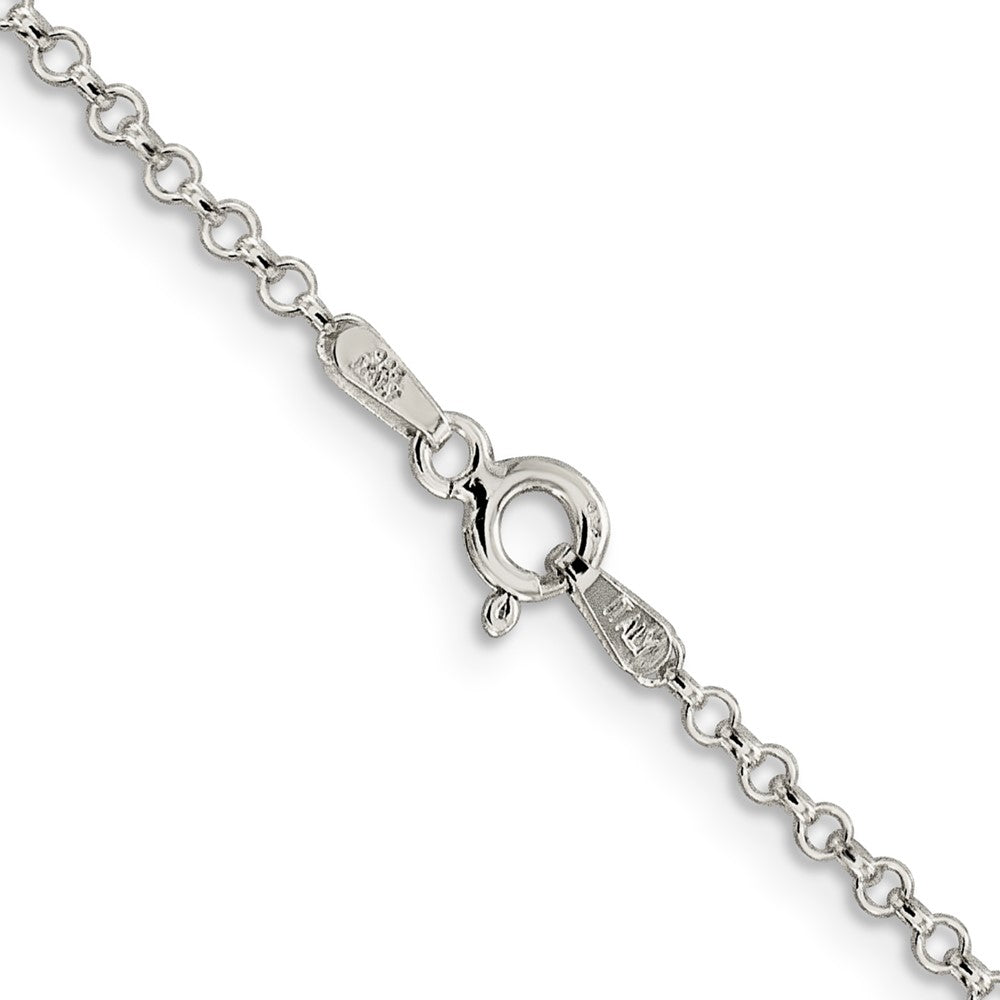 FJC Finejewelers 925 Sterling Silver Rolo Chain 28 Inches x 2 mm