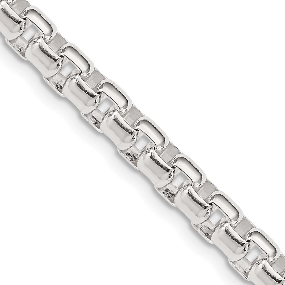 FJC Finejewelers 925 Sterling Silver Round Box Chain 20 Inches x 5.2 mm