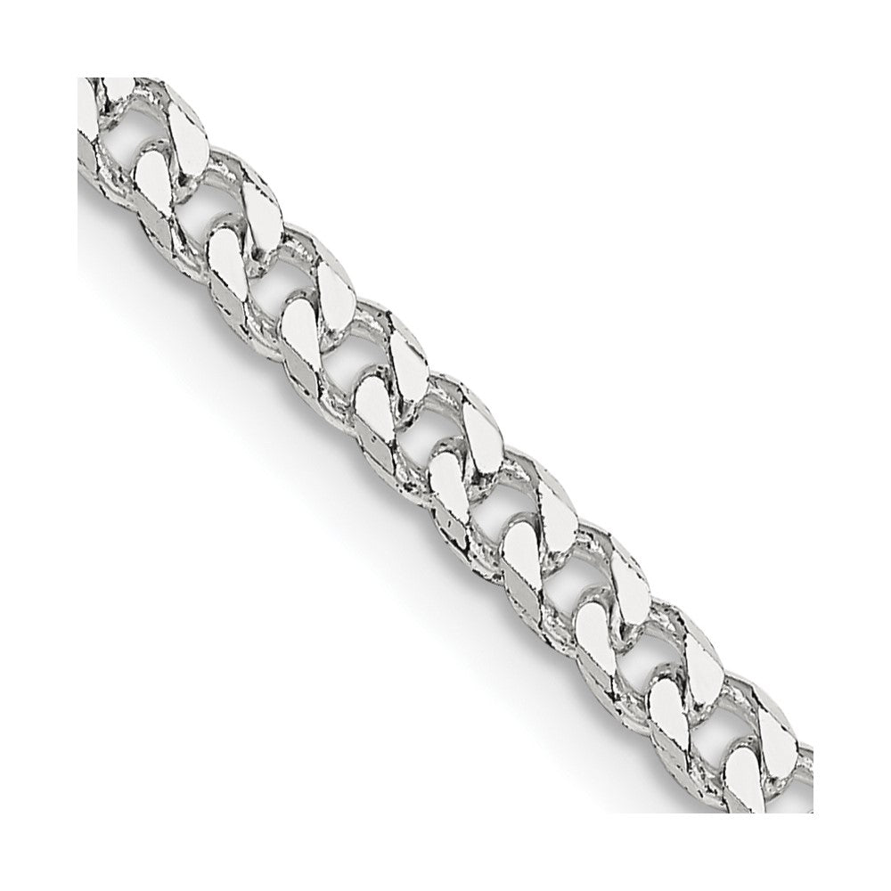 FJC Finejewelers 925 Sterling Silver Polished Curb Chain 36 Inches x 3.15 mm