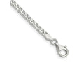 FJC Finejewelers 925 Sterling Silver Polished Curb Bracelet Chain 8 Inches x 3.15 mm