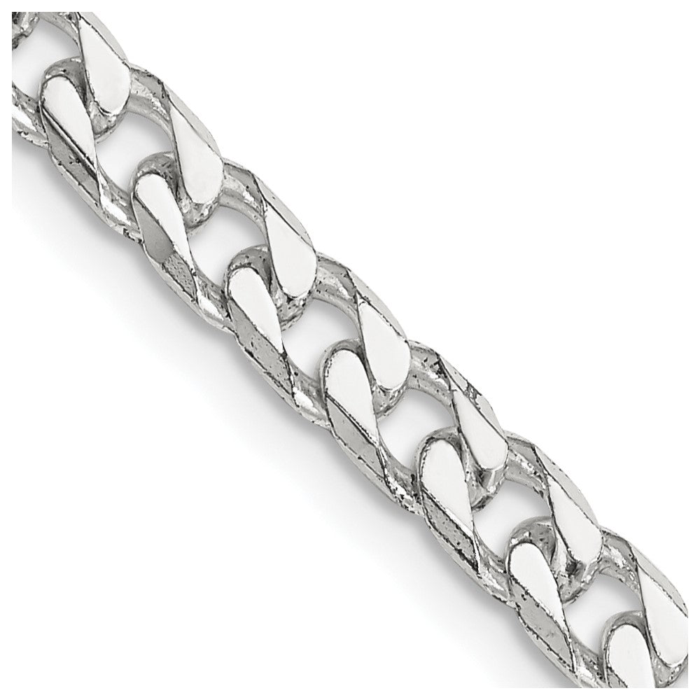 FJC Finejewelers 925 Sterling Silver Polished Curb Chain 20 Inches x 5 mm