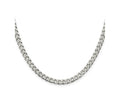 FJC Finejewelers 925 Sterling Silver Polished Curb Chain 20 Inches x 5 mm