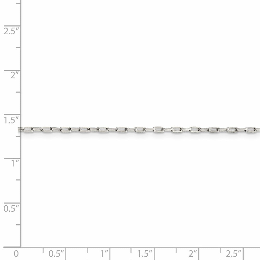 FJC Finejewelers 925 Sterling Silver Cable Elongated Open Link Chain 20 Inches x 1.75 mm