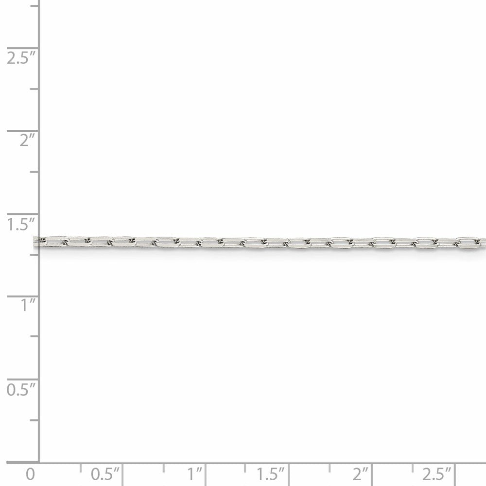 FJC Finejewelers 925 Sterling Silver Cable Elongated Open Link Chain 20 Inches x 2 mm