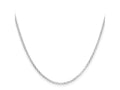 FJC Finejewelers 925 Sterling Silver Rhodium Plated Rolo Chain 24 Inches x 2 mm