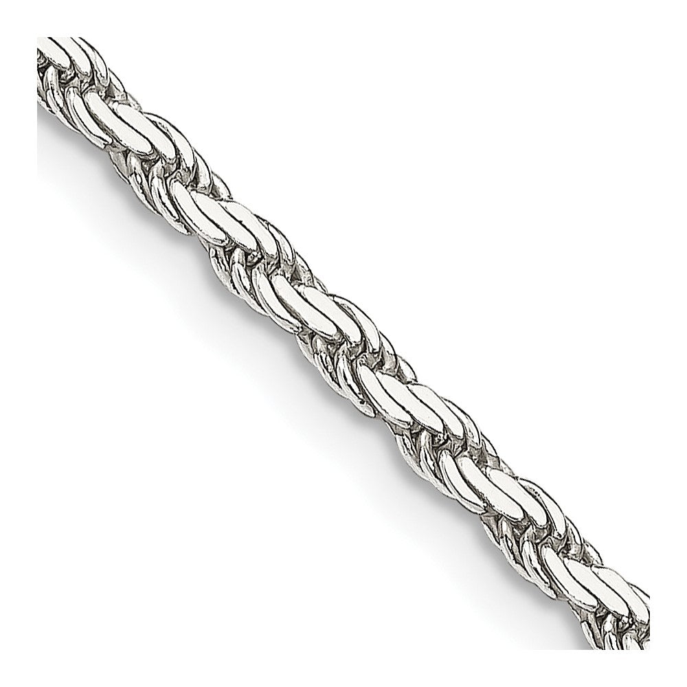 FJC Finejewelers 925 Sterling Silver Flat Rope Chain 22 Inches x 2.5 mm