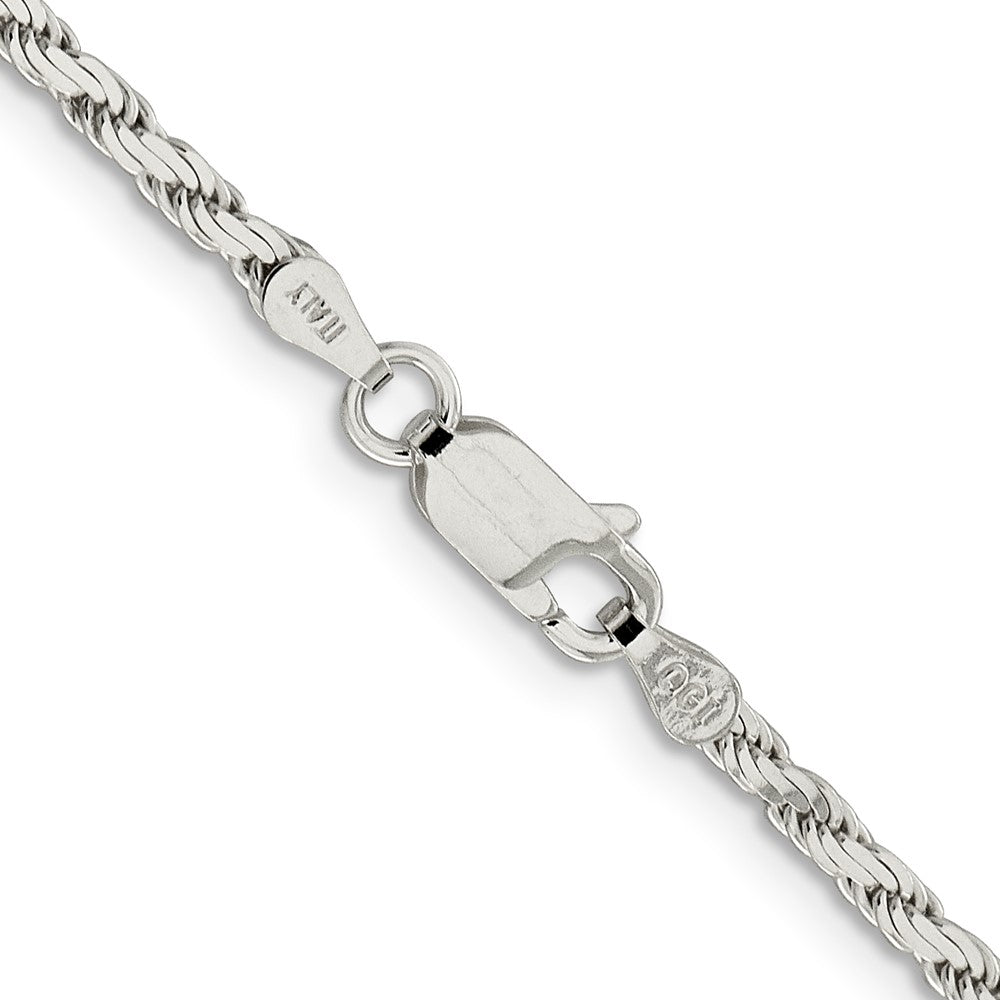 FJC Finejewelers 925 Sterling Silver Flat Rope Chain 26 Inches x 2.5 mm