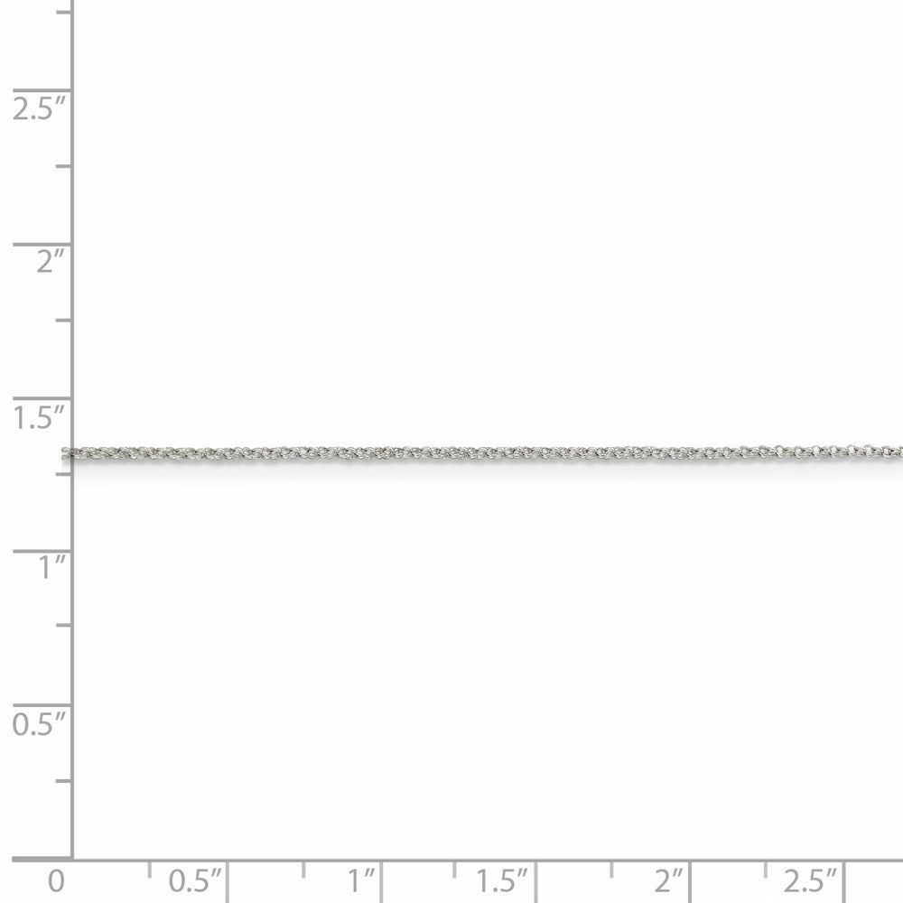 FJC Finejewelers 925 Sterling Silver Rolo Chain 14 Inches x 1.1 mm