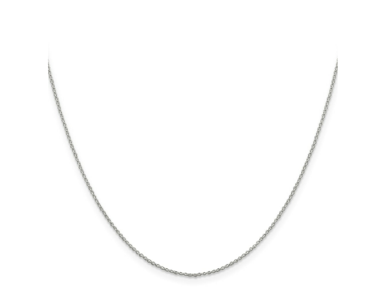 FJC Finejewelers 925 Sterling Silver Rolo Chain 22 Inches x 1.1 mm