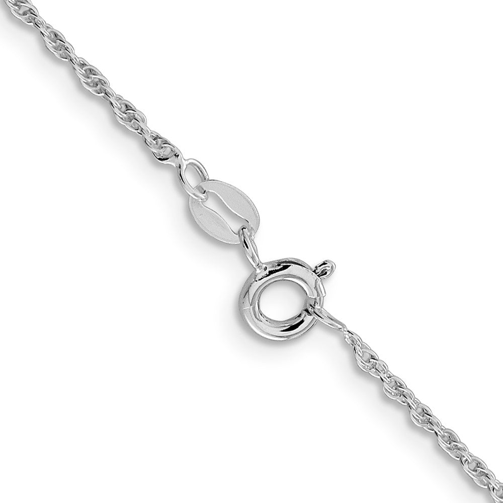 FJC Finejewelers 925 Sterling Silver Rhodium Plated Loose Rope Chain 22 Inches x 1.6 mm