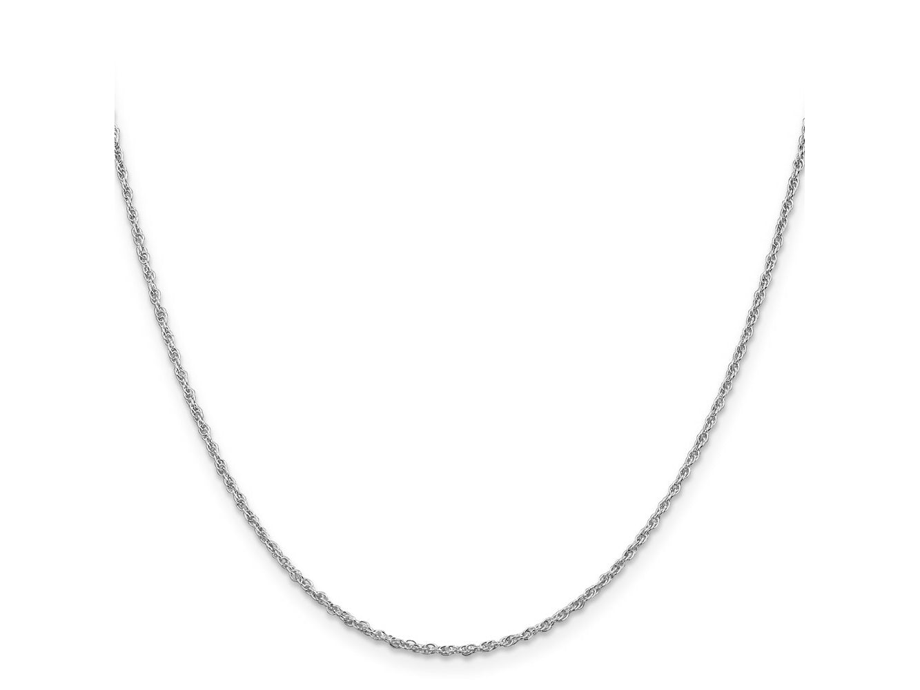 FJC Finejewelers 925 Sterling Silver Rhodium Plated Loose Rope Chain 22 Inches x 1.6 mm