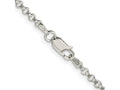 FJC Finejewelers 925 Sterling Silver Rolo Bracelet Chain Anklet 9 Inches x 2.5 mm