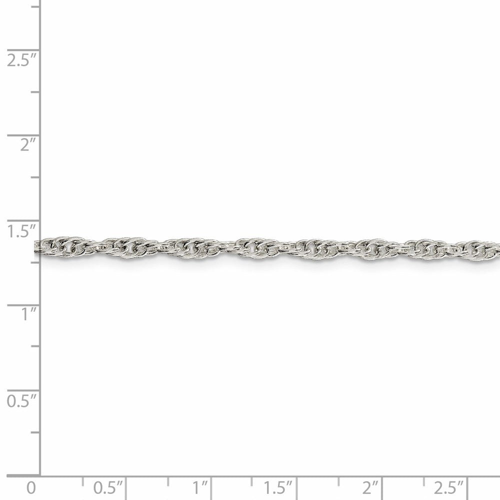 FJC Finejewelers 925 Sterling Silver Loose Rope Chain 24 Inches x 2.75 mm