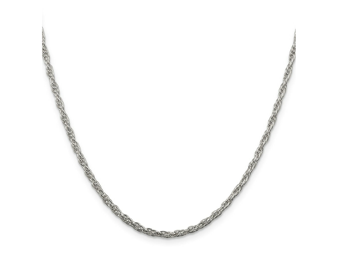 FJC Finejewelers 925 Sterling Silver Loose Rope Chain 24 Inches x 2.5 mm