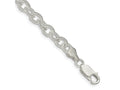 FJC Finejewelers 925 Sterling Silver Fancy Patterned Rolo Bracelet Chain 8 Inches x 6.25 mm