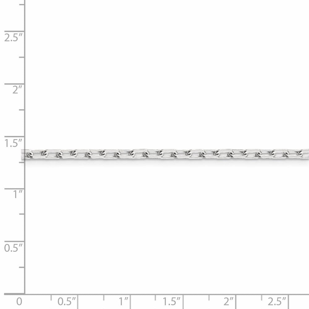FJC Finejewelers 925 Sterling Silver Cable Elongated Open Link Chain 24 Inches x 2.75 mm