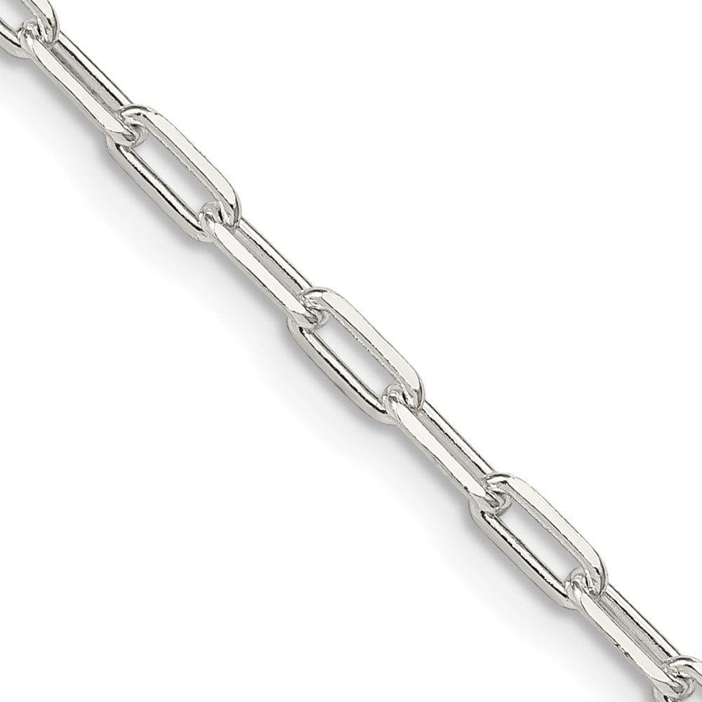 FJC Finejewelers 925 Sterling Silver Cable Elongated Open Link Chain 36 Inches x 2.75 mm