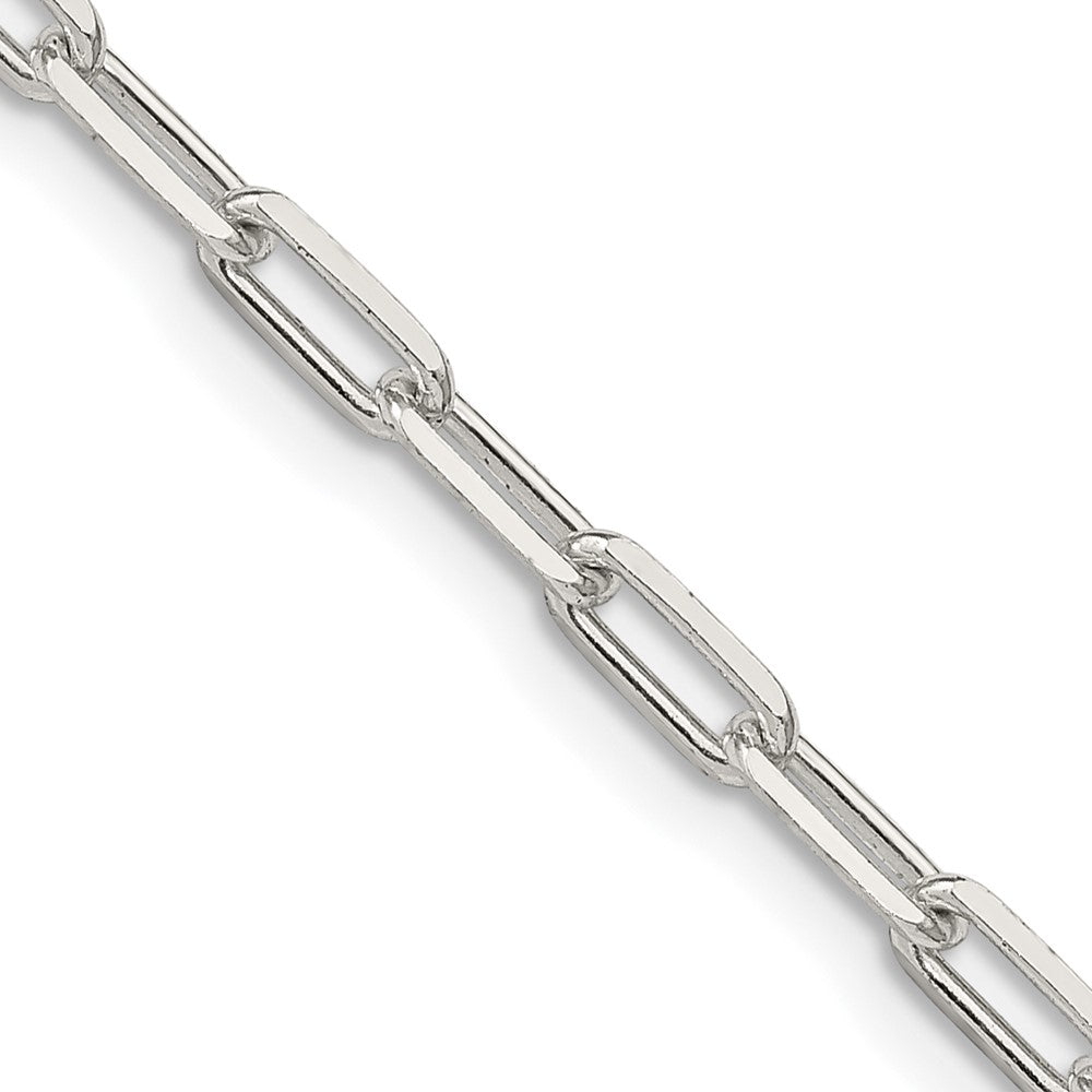 FJC Finejewelers 925 Sterling Silver Cable Elongated Open Link Chain 26 Inches x 3.25 mm