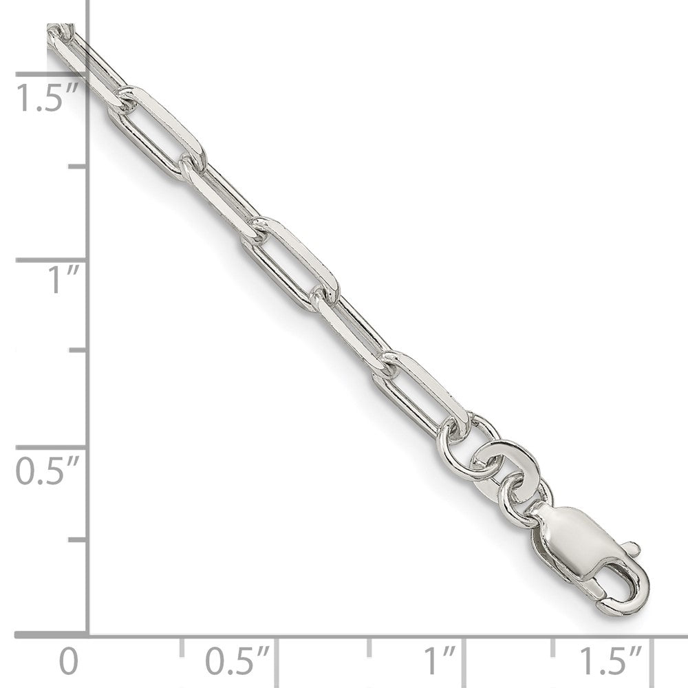 FJC Finejewelers 925 Sterling Silver Cable Elongated Open Link Bracelet Chain 8 Inches x 3.25 mm