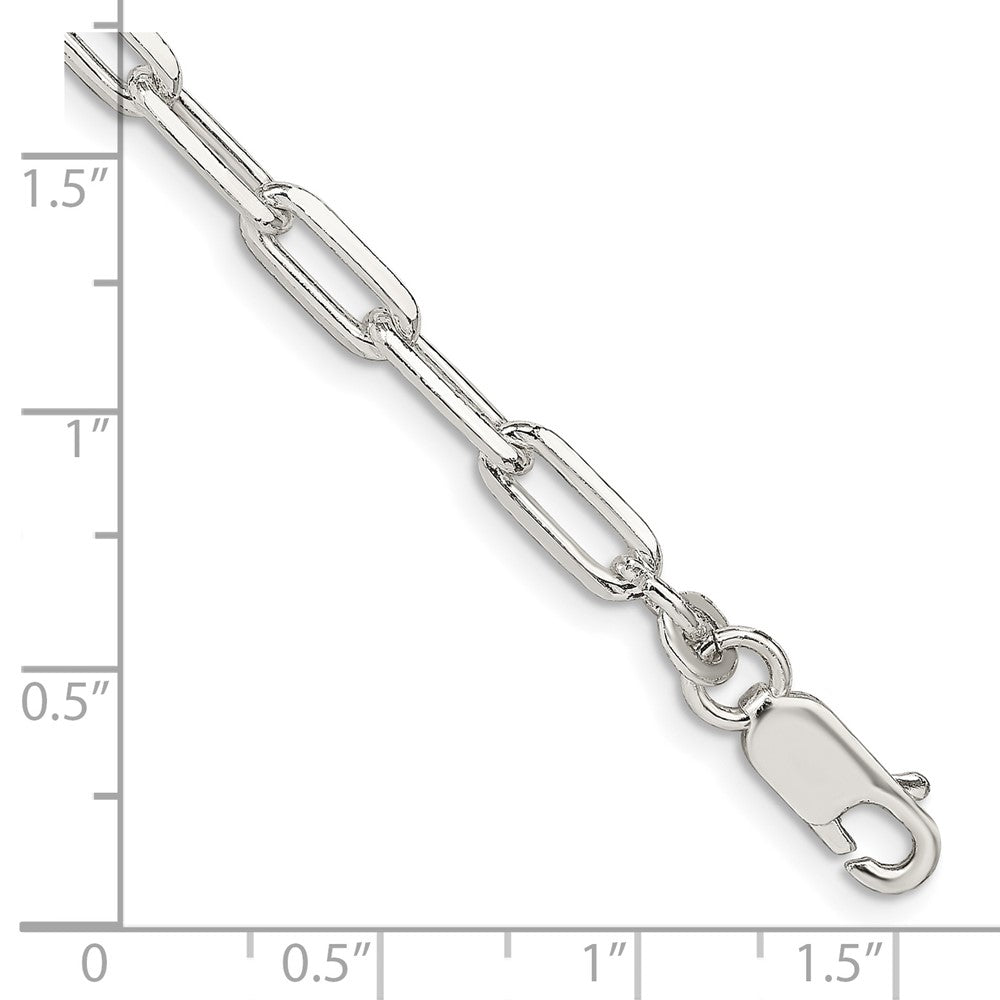 FJC Finejewelers 925 Sterling Silver Cable Elongated Open Link Bracelet Chain 8 Inches x 4.25 mm
