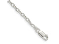 FJC Finejewelers 925 Sterling Silver Hand Made Fancy Patterned Rolo Bracelet Chain 8 Inches x 3 mm