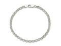 FJC Finejewelers 925 Sterling Silver Rolo Bracelet Chain 7.5 Inches x 4 mm