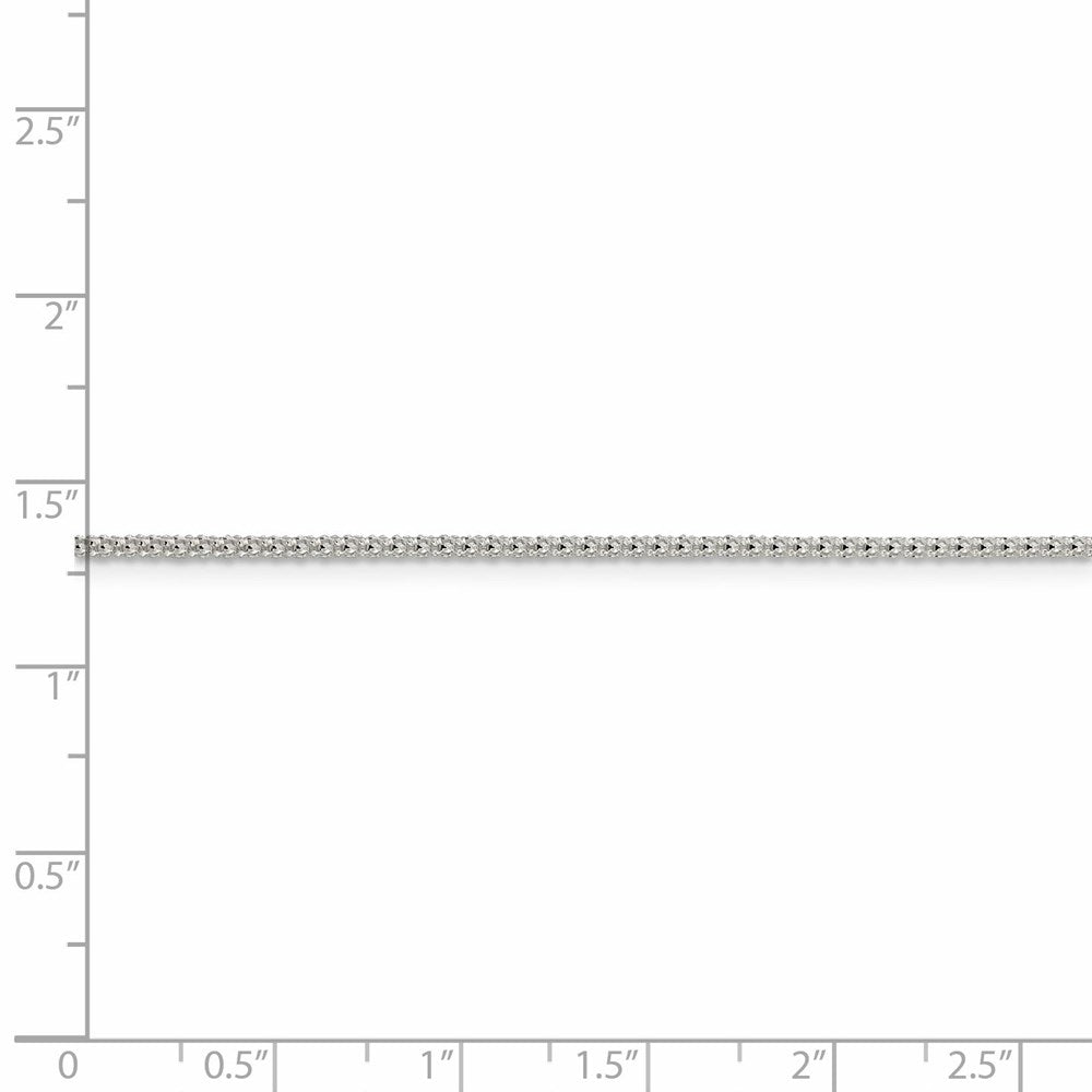 FJC Finejewelers 925 Sterling Silver  Corona Chain 18 Inches x 1.6 mm