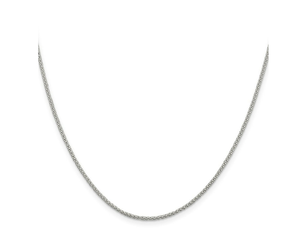 FJC Finejewelers 925 Sterling Silver  Corona Chain 18 Inches x 1.6 mm