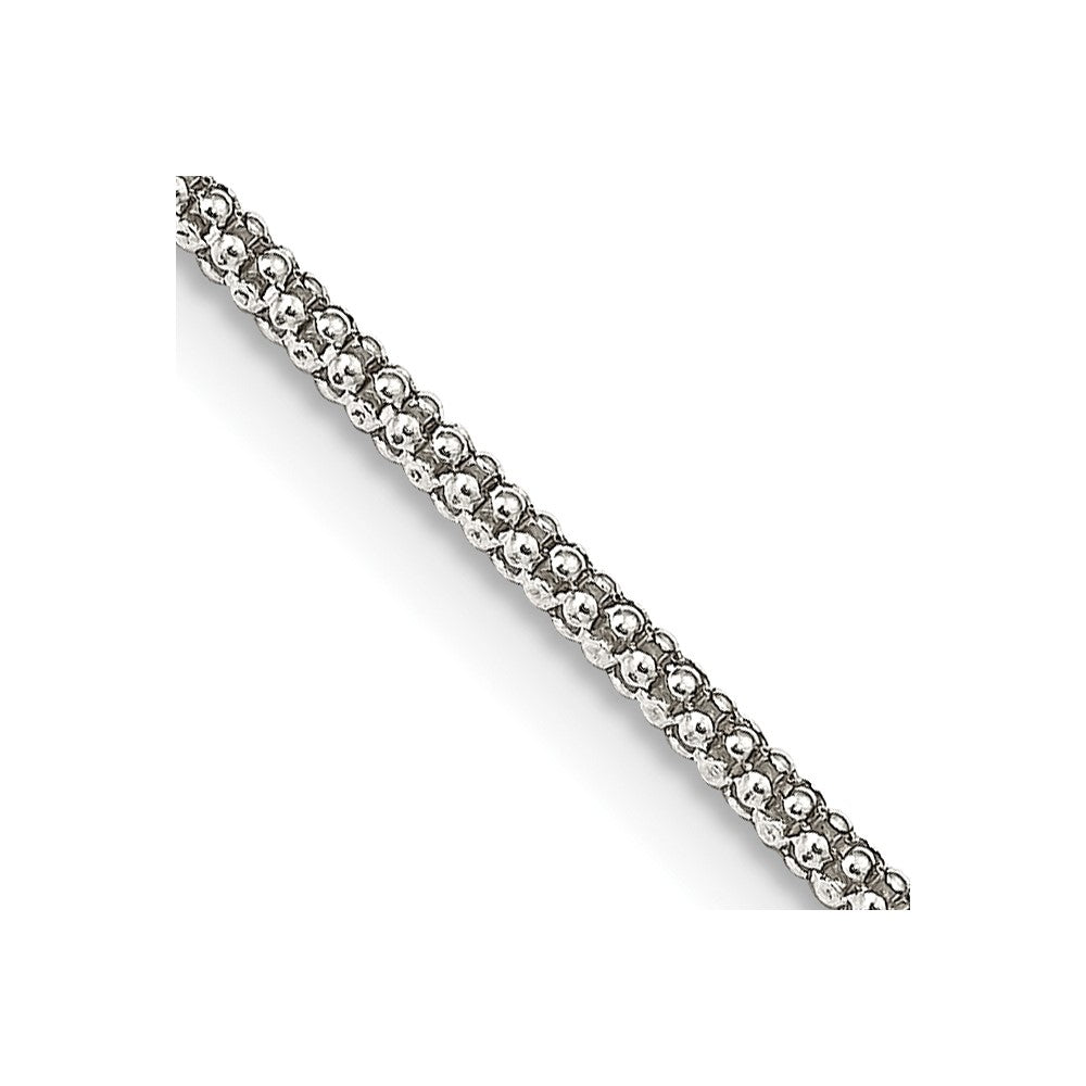 FJC Finejewelers 925 Sterling Silver Other Chain Corona Chain 20 Inches x 1.6 mm