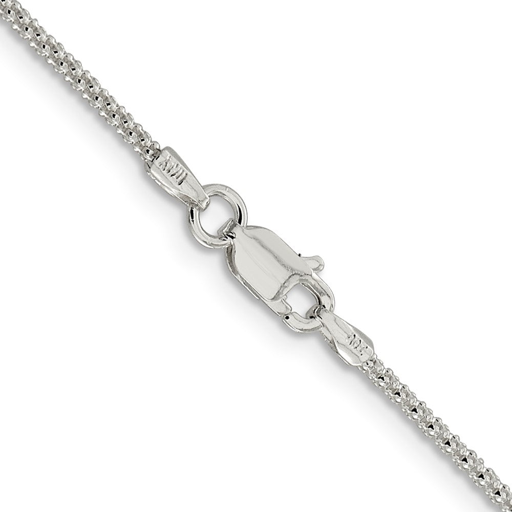 FJC Finejewelers 925 Sterling Silver Other Chain Corona Chain 24 Inches x 1.6 mm