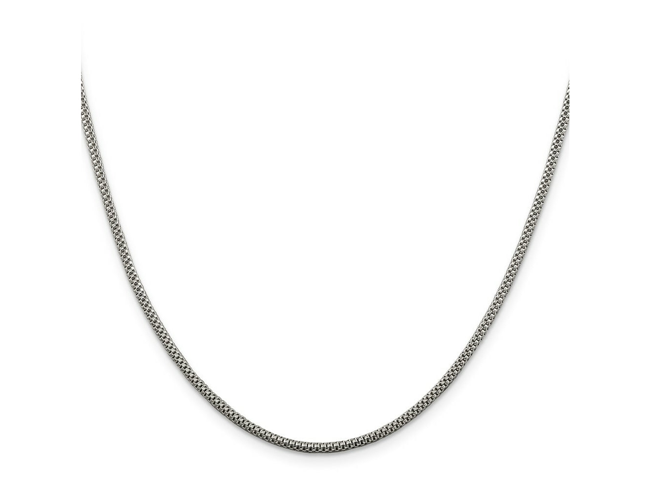 FJC Finejewelers 925 Sterling Silver Other Chain Corona Chain 18 Inches x 2 mm