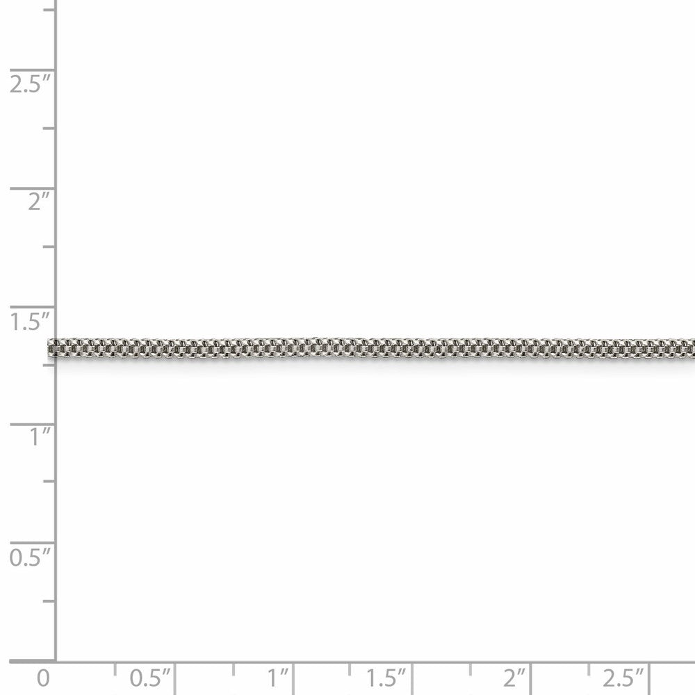 FJC Finejewelers 925 Sterling Silver Other Chain Corona Chain 24 Inches x 2 mm