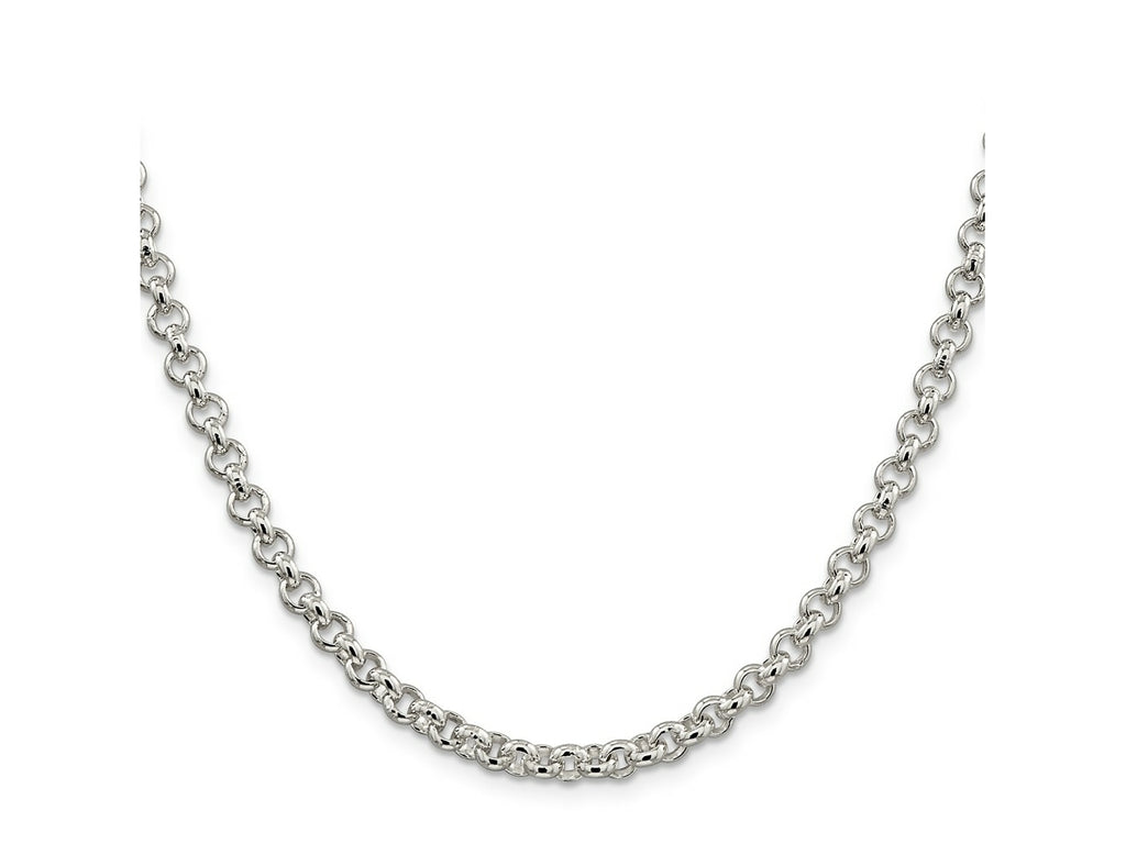 FJC Finejewelers 925 Sterling Silver Rolo Chain 30 Inches x 5 mm