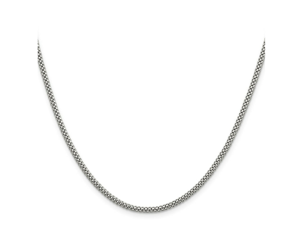FJC Finejewelers 925 Sterling Silver Other Chain Corona Chain 18 Inches x 2.4 mm