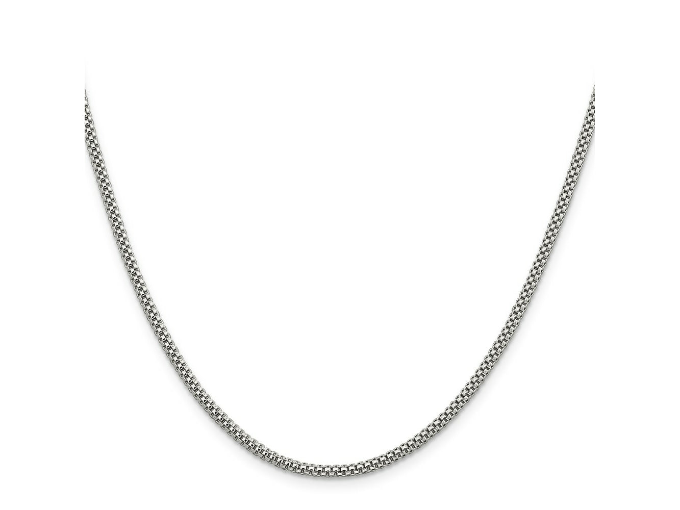 FJC Finejewelers 925 Sterling Silver Other Chain Corona Chain 20 Inches x 2.4 mm